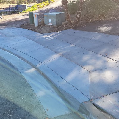 New curb and gutter